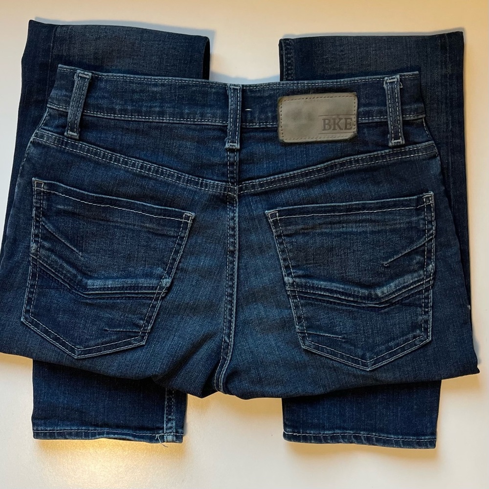 BKE Alec Skinny Jeans - Dark Wash & Stretchy - Size 29R - Picture 3 of 13